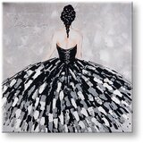  Slike na platnu žena 1-djelna XOBFB558E1 (kolekcija slika lipa) | shoptok.hr