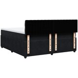  Krevet s oprugama i madracem crni 180x200 cm baršunasti | shoptok.hr