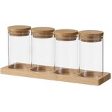 Casa Selección Posodice za začimbe v kompletu 4 ks s stojalom 220 ml – | Shoptok.si