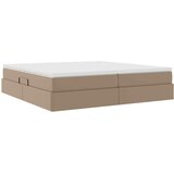  Krevet s madracem i skladištem Boja cappuccina 200 x 200 cm | shoptok.hr