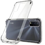 IZMAEL.eu Silikonski ovitek z ojačanimi robovi za Vivo Y11S/Y20s/Y12s - Prozorna | Shoptok.si