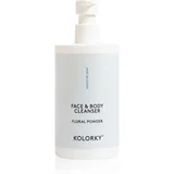 Face & Body Cleanser nežni gel za umivanje za obraz in telo Floral Powder 390 ml