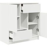  Komoda s ladicama i vratima bijela 70,5x34x74,5 cm | Eponuda.ba