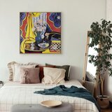  Slika - Henri Matisse – Harmony in Yellow 80x80 U prirodnom drvenom okviru | shoptok.hr