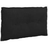  Jastuk za leđa Crna 80 x 19 x 50 cm tkanina | shoptok.hr