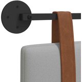  Držeće uzglavlje Zidne Oblačnosiva 170 x 55 x 5 cm Antikni PU - Siva boja oblaka 160 cm bez LED | shoptok.hr