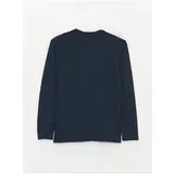 LC Waikiki Crew Neck Long Sleeve Men's Pajamas Top
