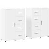  Komoda 2 kom bijela 60x31x84 cm od konstruiranog drva | Eponuda.com