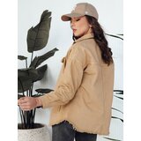 DStreet RAWEY women's denim jacket beige | shoptok.hr