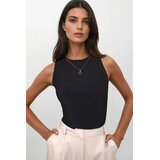 Trend Alacati Stili Ženska bluza bez rukava Alc-X13447, Okrugli izrez, Crna | Eponuda.com