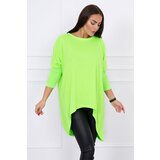 Kesi Oversize blouse green neon colors Cijene