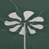  Suncobran za plažu zeleni 300 cm | shoptok.hr