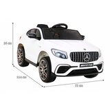  Licencirani auto na akumultor Mercedes Benz GLC63S 4x4 - bijeli | shoptok.hr