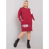 RELEVANCE Tunic-RV-TU-7222.80P-burgundy | Shoptok.si