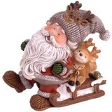 Viter figurica deda mraz na sankama h8cm ( 047408 ) Cene