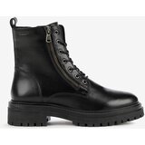 Geox Black Women Ankle Leather Shoes Iridea - Women Cijene