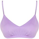 Trendyol Lilac Bralette Bikini Top Cene