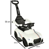  Dječja guralica Sport Car 3u1 sa zvučnim i svjetlosnim efektima - bijela | shoptok.hr