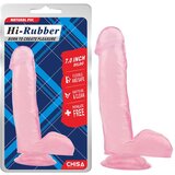  Roze realistični dildo 18cm Cene