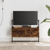  The Living Store TV omarica stenska dimljen hrast 60,5x30x51 cm inženirski les - TV Omarica, (21499017) Cene