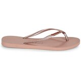 Havaianas SLIM LOGO METALLIC Ružičasta | shoptok.hr