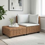  2 kom. Ratan Lounge Set s Jastučićima GENDT Prirodni ratan | shoptok.hr