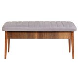Hanah home trpezarijski set vina walnut soho grey | ePonuda.com