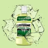 Listerine green Tea Mild Taste Mouthwash vodica za ispiranje usta bez alkohola za jačanje zubne cakline 500 ml
