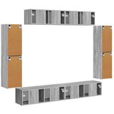 4 TV omarica 4 pcs Siva Sonoma - - Siva - 91.75 - 98 x 31 x 29,5 cm - 2025-vidaXL-Uvoz_2 | Shoptok.si