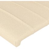  LED uzglavlje krem 147x16x78/88 cm od tkanine | shoptok.hr