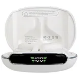 2026 Bluetooth TWS z Ušesnim Trakom in Zmanjšanjem Hrupa, 480mAh White, (5000323656)