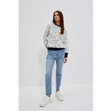 Marisse Women's Sweatshirt L-Bl-4012 Off White | ePonuda.com