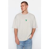 Trendyol T-Shirt - Gray - Oversize | shoptok.hr