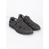 Shelvt Grey openwork loafers for men | Shoptok.si