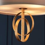 Endon 95212 - Luster na lancu 3xE27/10W/230V, prečnik 60 cm, siva/mesing | Eponuda.com