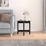  Stolić za kavu crni Ø 42,5x45 cm od masivne borovine | shoptok.hr