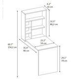 Hanah home Sto za šminkanje Sedir Anthracite | Eponuda.com