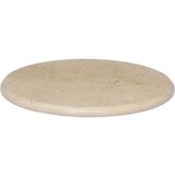 Stolna ploča krem Ø 50 x 2 5 cm mramorna | shoptok.hr