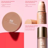 3INA The No-Rules Powder višenamjenska šminka za oči, usne i lice nijansa 512 - Soft pearly gold, highlighter 8 g | shoptok.hr