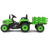  3-stupanjski traktor s uklonjivim prikolicom i 2,4 G daljinskim upravljačem, dječji traktor za vožnju | shoptok.hr