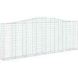  Lučne gabionske košare 7 kom 400x30x140/160cm pocinčano željezo | shoptok.hr
