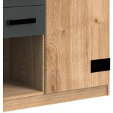 Hom`in komoda, barve grafita, barve hrasta | Shoptok.si