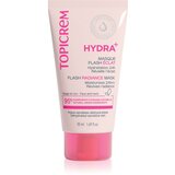 Topicrem Hydra+ Flash Radiance Mask vlažilna in posvetlitvena maska 50 ml u