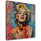  Image MARILYN MONROE - Buntovnik u bojama | 100% originalna akrilna boja Cene