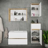 MID.YOU KOPALNICA bela, medeni hrast | Shoptok.si