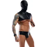 Muški seksi veš Bondage Set, Crni