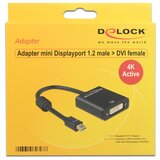 Delock 62603 mini Displayport adapter 1.2-vtični priključek, črn | Shoptok.si