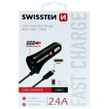 Swissten punjač za auto, 1xUSB-C, 1xUSB + USB-C kabel Cijene