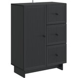  Kreveta s ladicama Crna 66 x 34,5 x 90 cm Konstruirano drvo | shoptok.hr