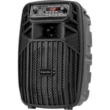 KRUGER&MATZ prenosni aku. FM USB karaoke zvočnik Bluetooth LED RGB 10W Music Box Mini KM0554